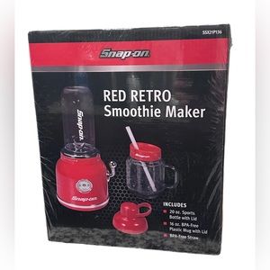 SnapOn Collectible Red Retro Smoothie Maker NEW